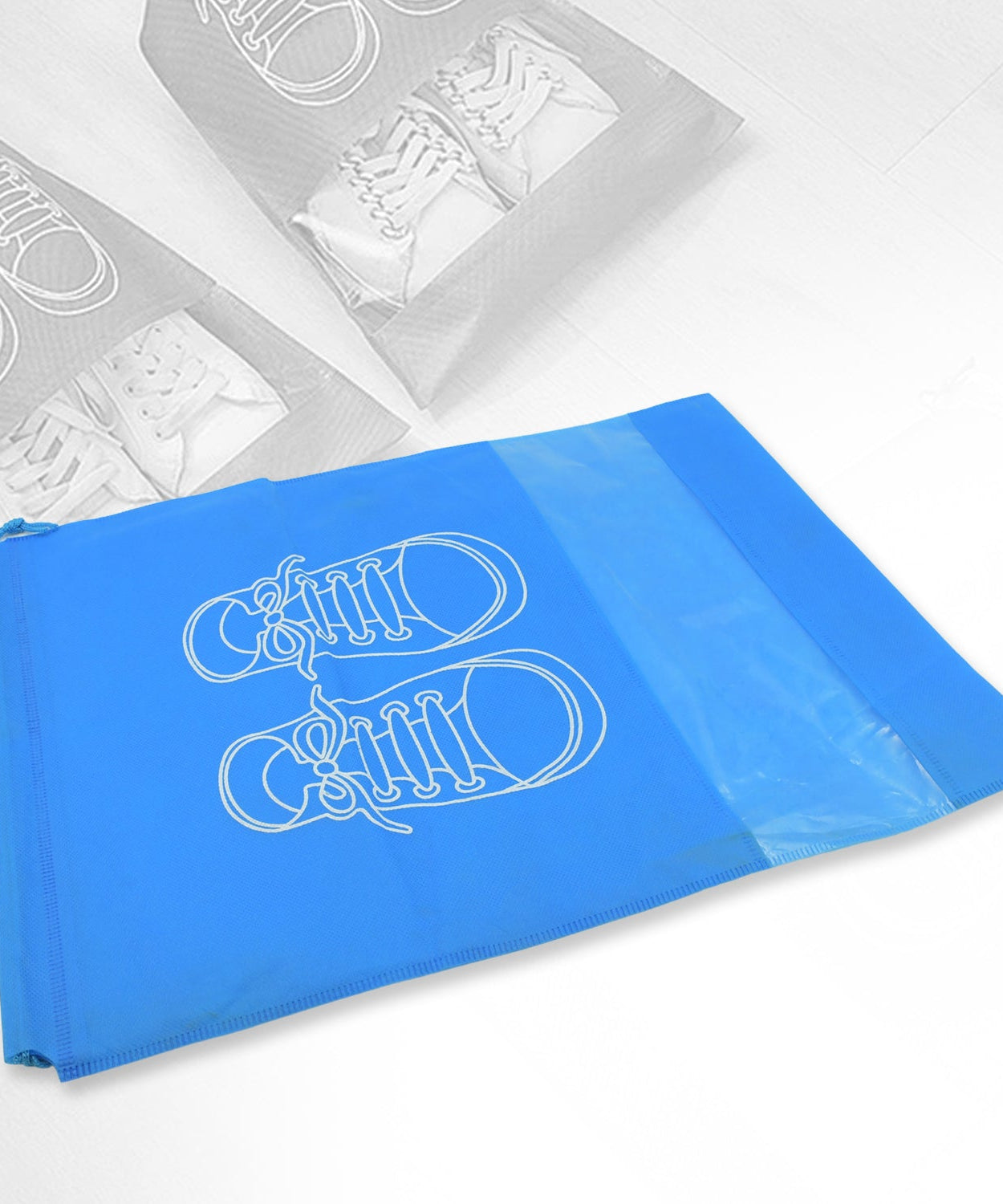 Beach Bag Shoes Storage Bag Closet Organizer Non-woven Travel Portable Bag Waterproof Pocket Clothing Classified Hanging Bag shoe bag luggage travel Portable Shoe Pouch Non Woven Transparent Window (1 Pc )