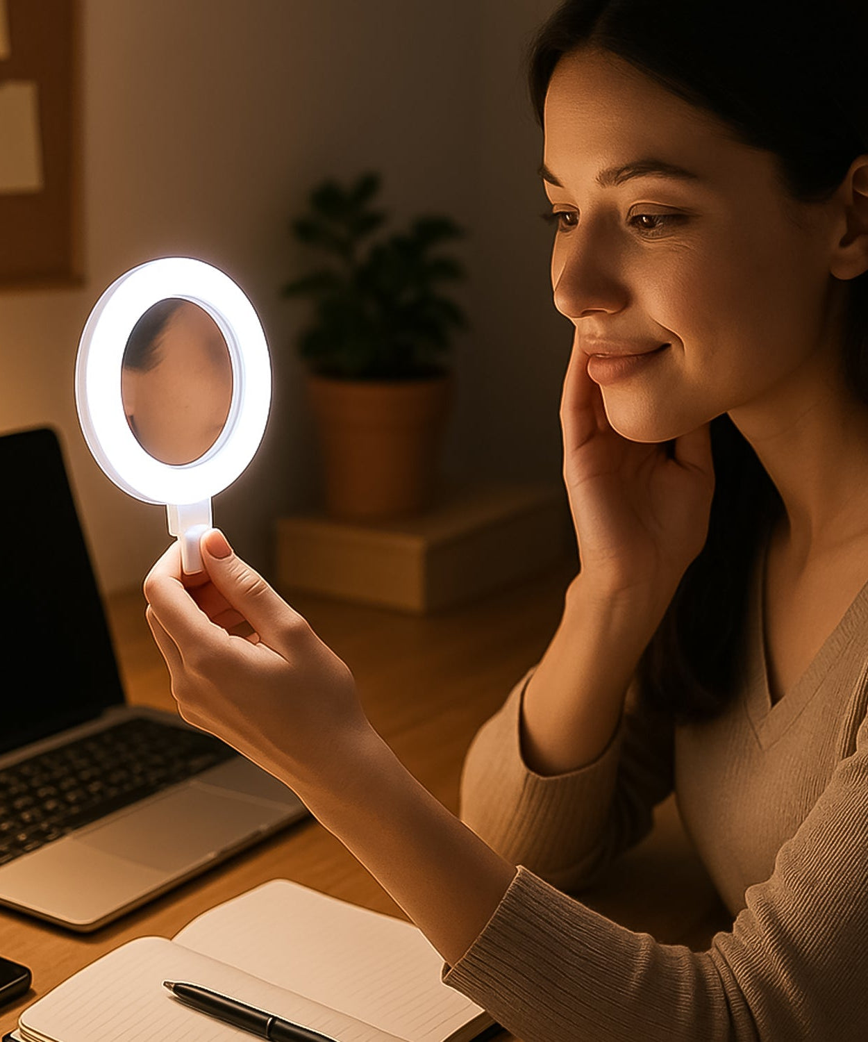 Mini Rechargeable Ring Light