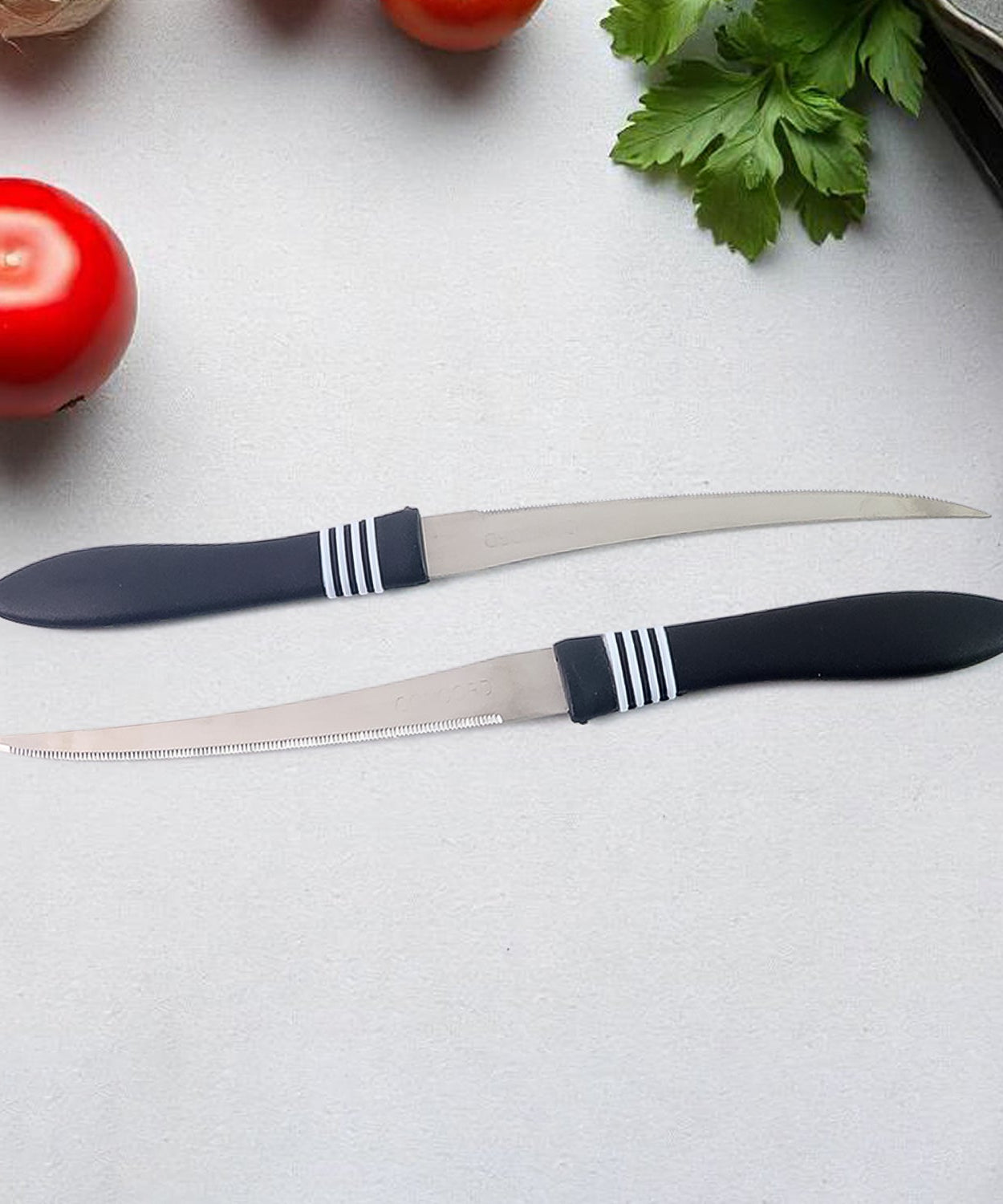 Sharp Line Serrated Stainless Knife Set