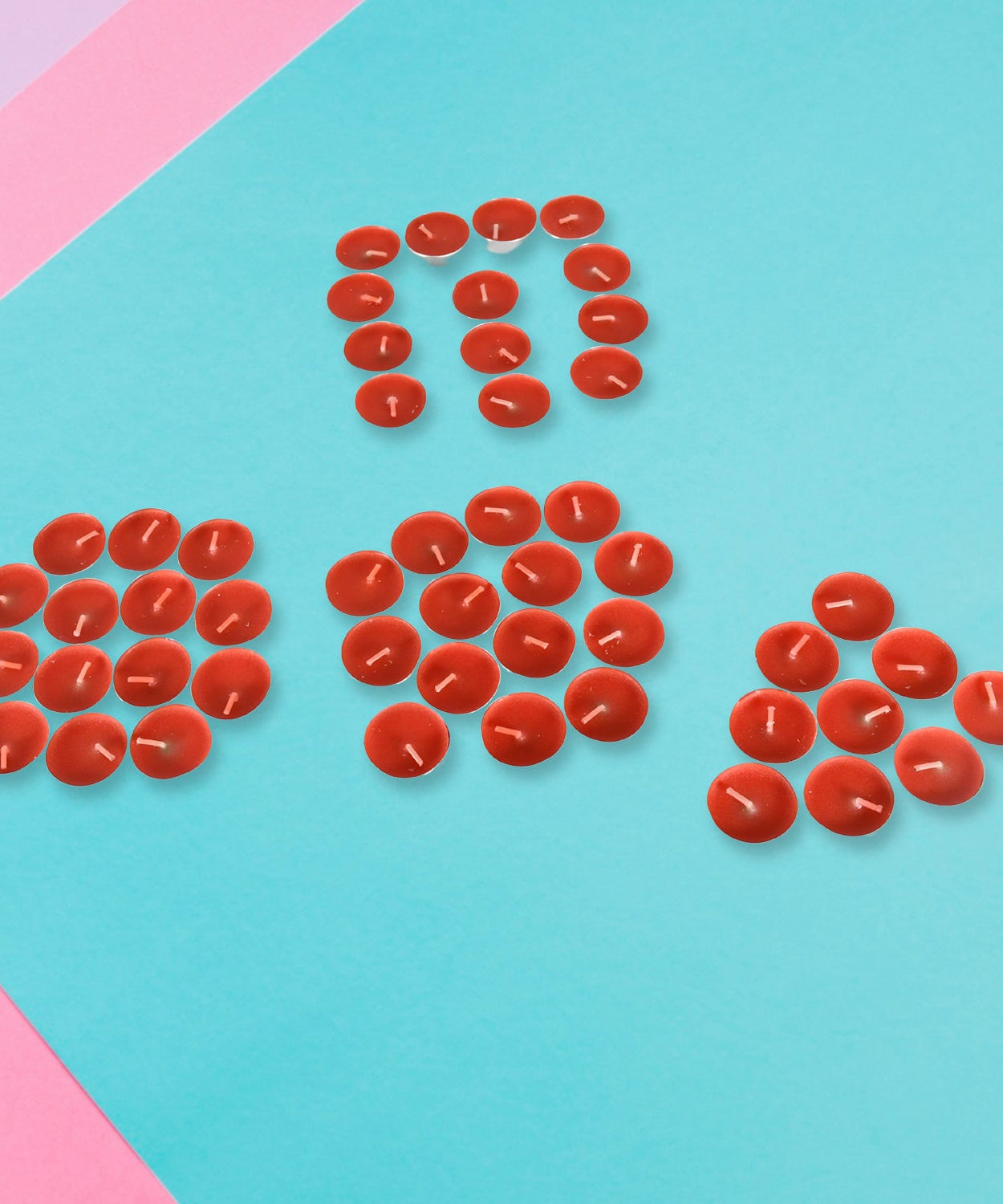 Tealight Candles Set, Smokeless Candles, Tealight Diwali Candles for Diwali, Home Decor, Decoration, Party, Festivals for Mood Dinners Parities Home Decoration Wedding Candle, Diwali (50 Pcs set)