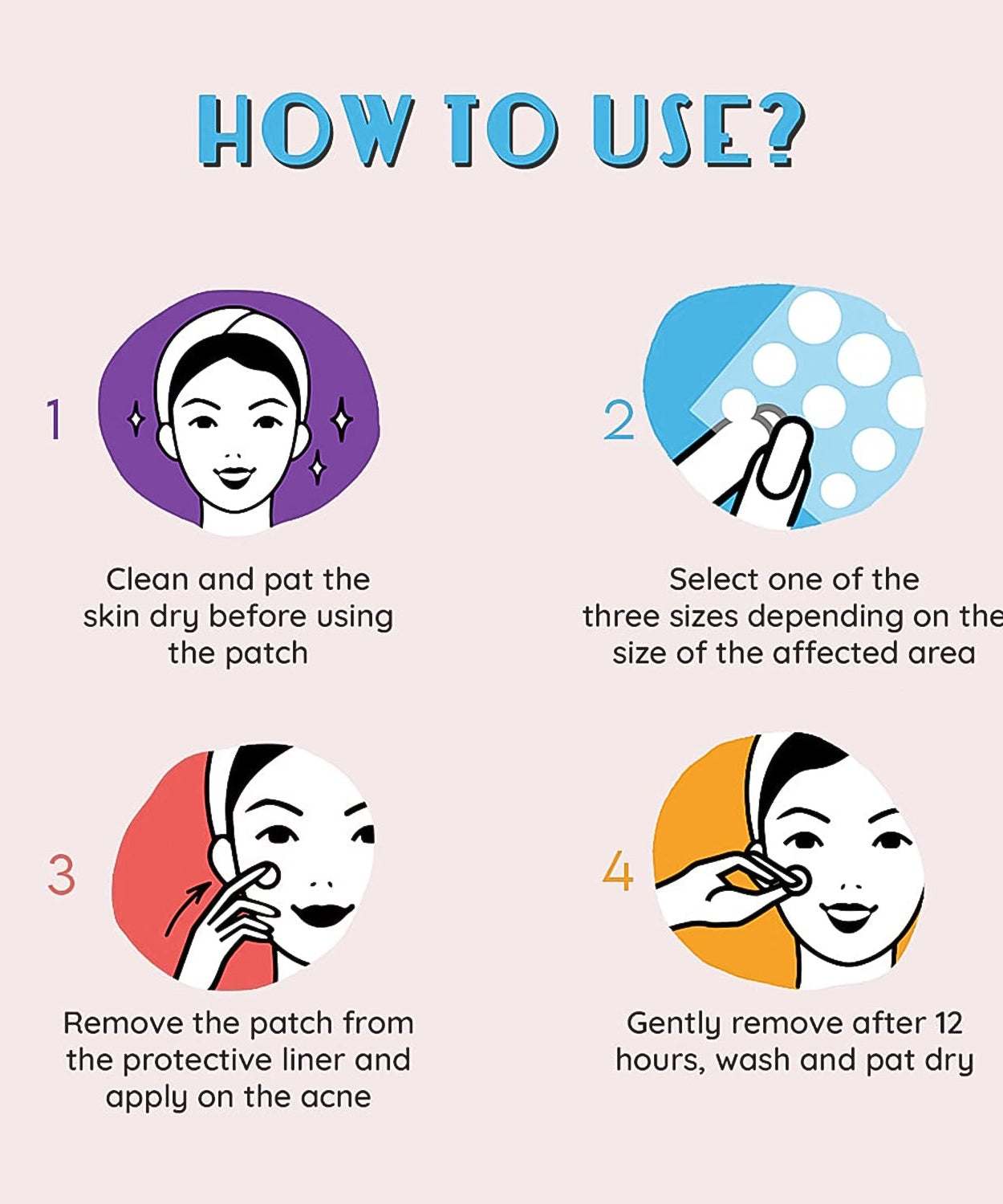 Pimple Patches for Face (1 Sheet Set)