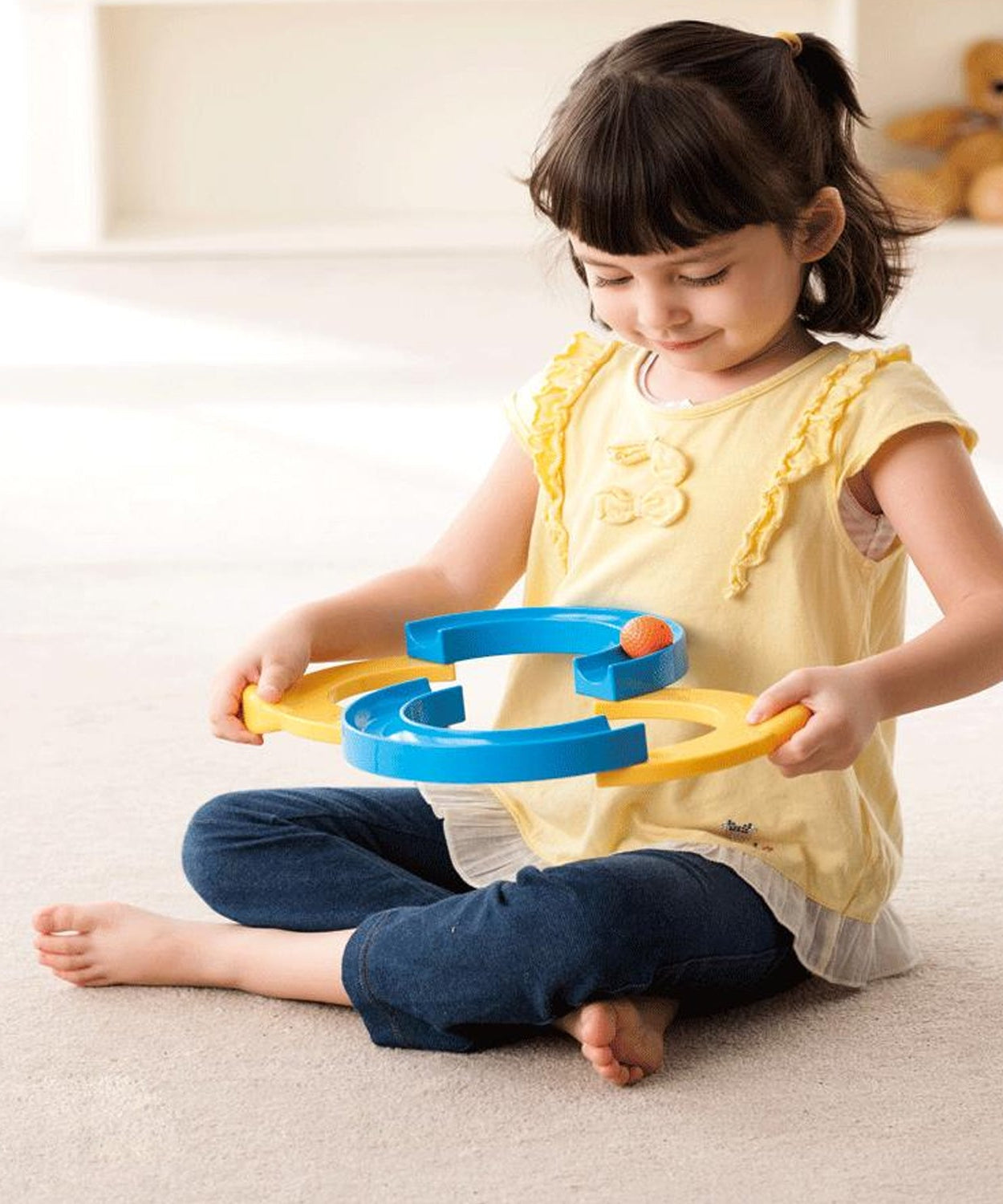 Construction toy set with multiple parts for imaginative play and building activities