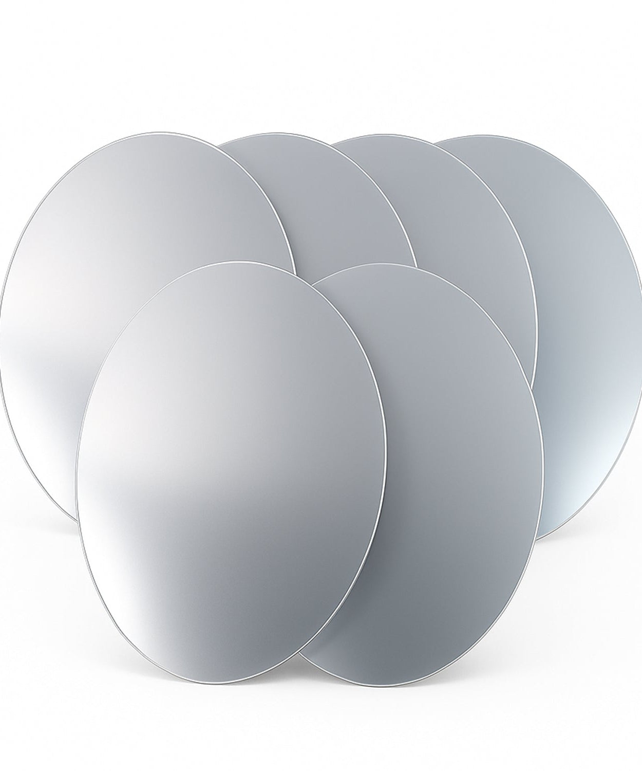 Frameless Oval Mirror