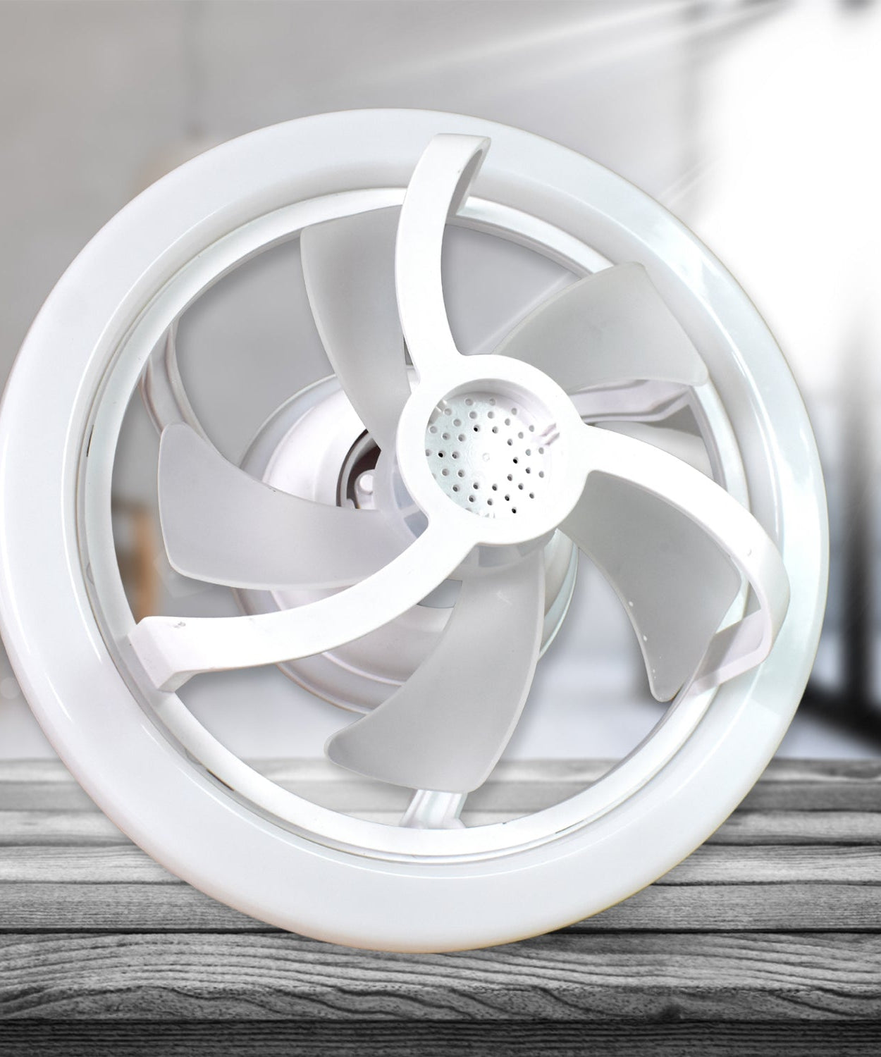 360° Rotation Ceiling Fan Light Smart Fan with Remote Control (1 Pc)