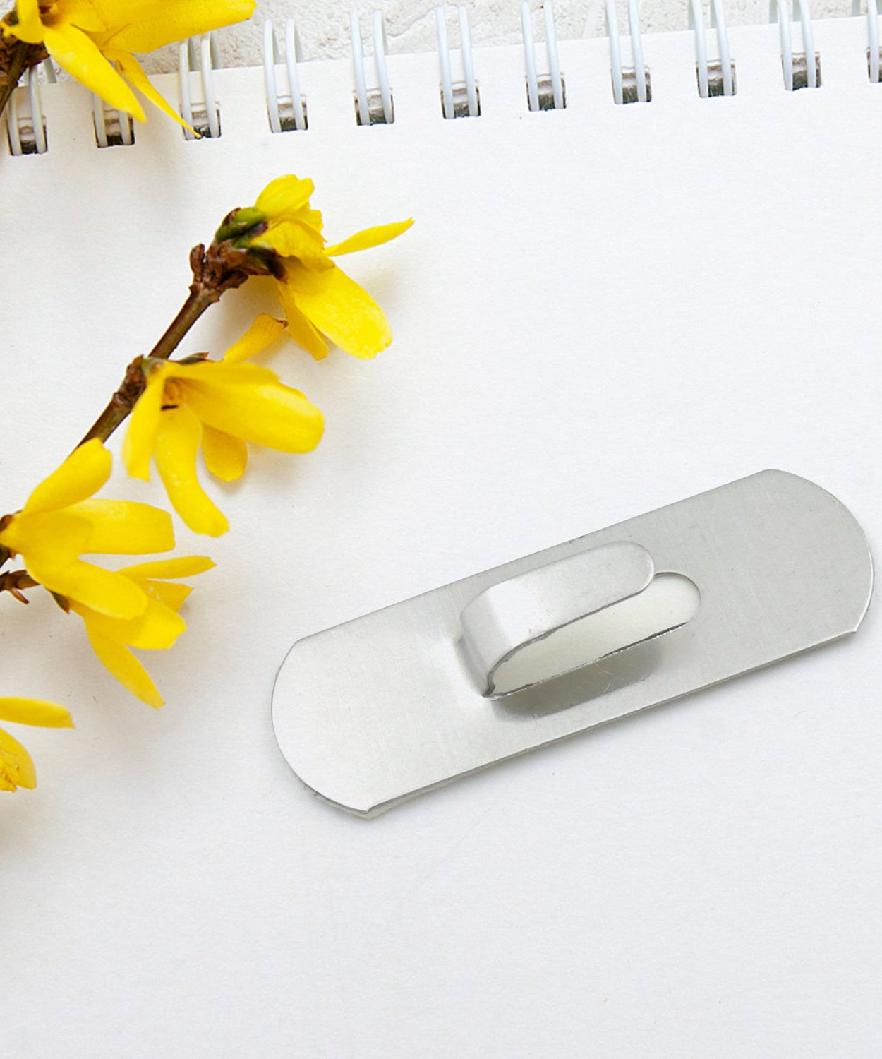 Wall hooks in stainless steel, pack of 18