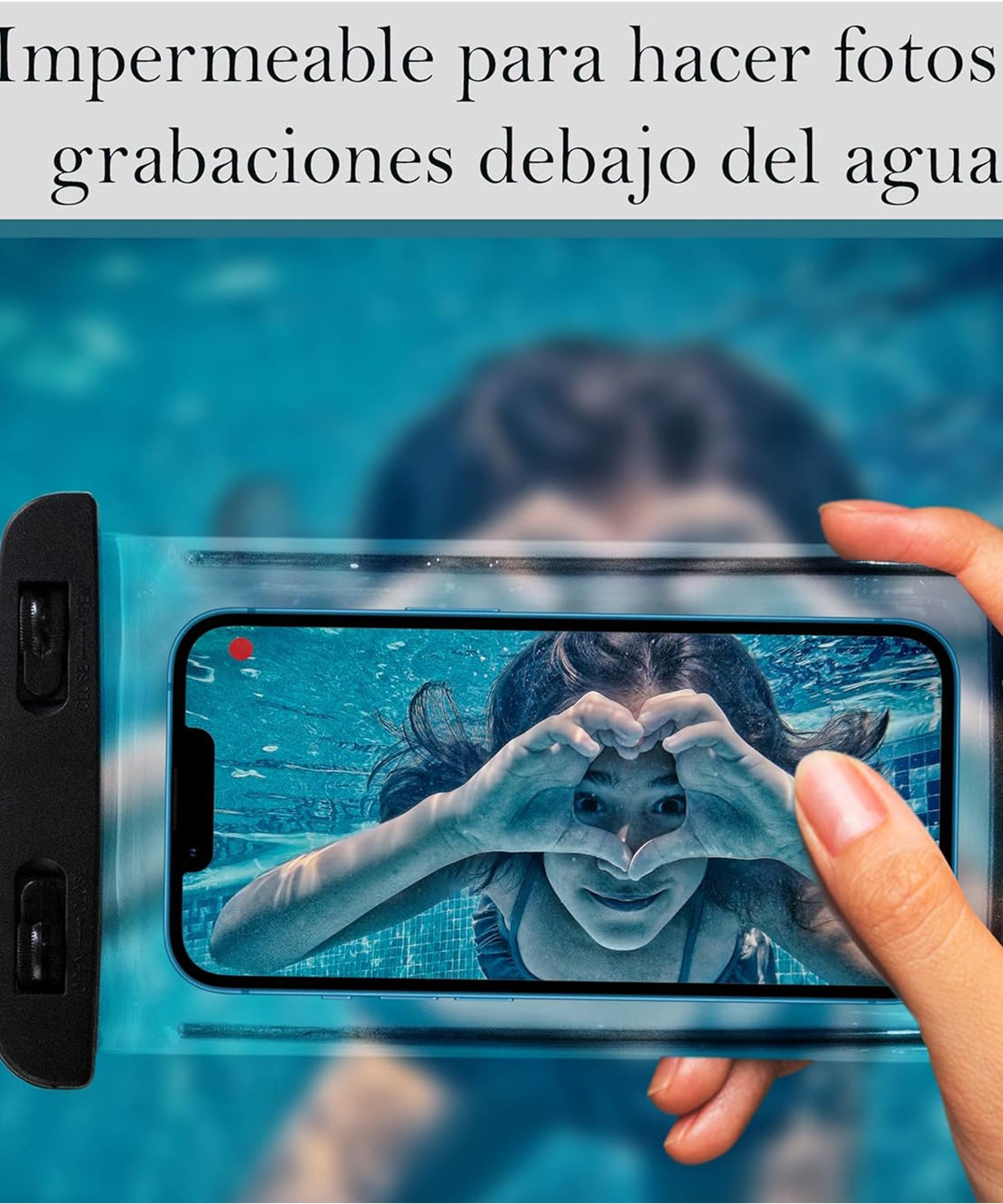 Mobile Waterproof Sealed Transparent Plastic Bag / Pouch Cover for All Mobile Phones