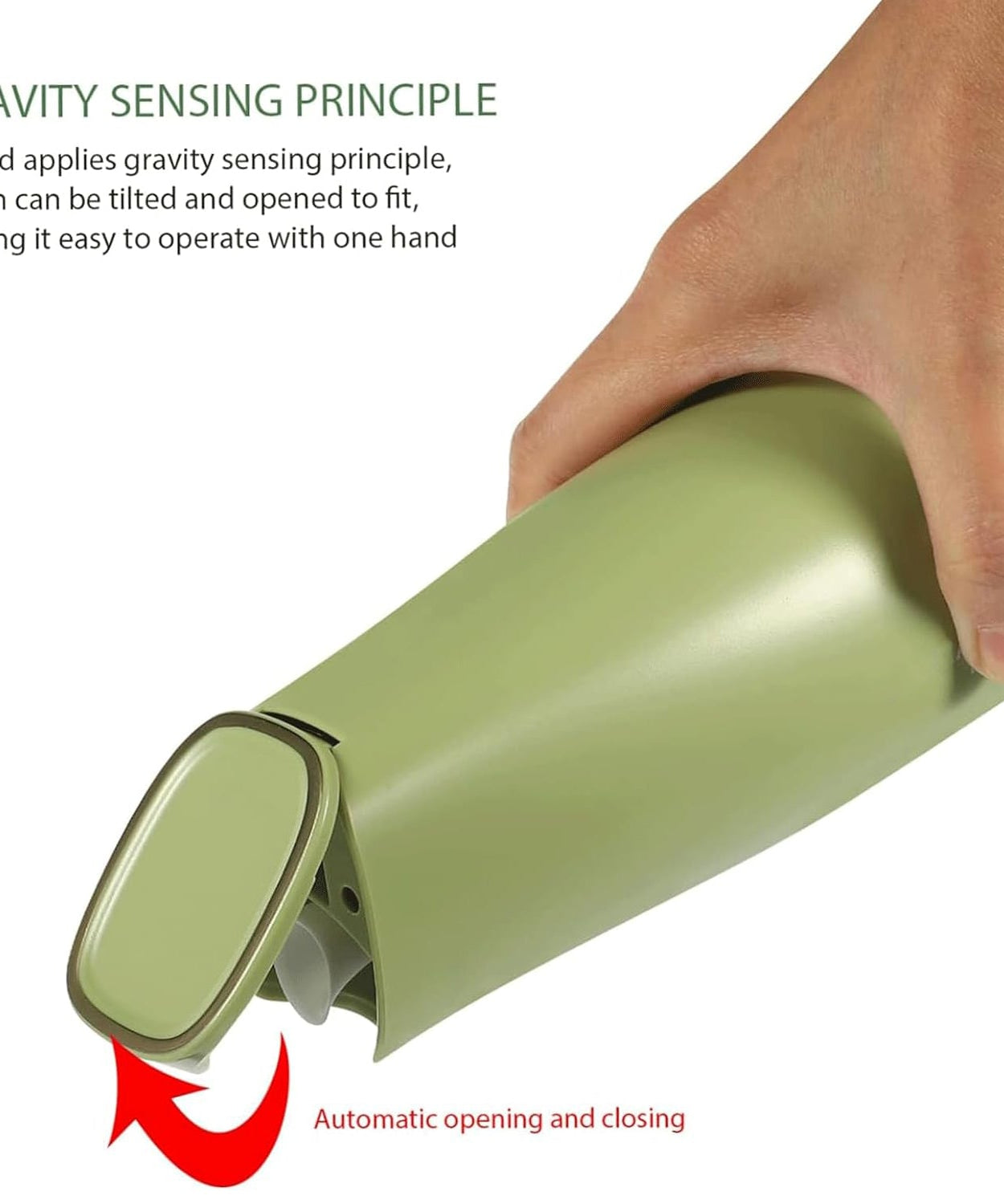 Oil Dispenser, 500ml Cooking Oil Dispensing Cruets, Oil Bottle with Automatic Open Lid, Cooking Oil Bottle for Kitchen Grilling Frying (500 ML)