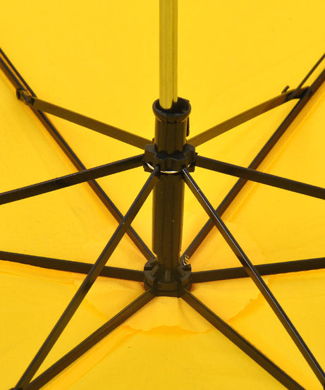 Compact banana umbrella, foldable design, stylish accessory.