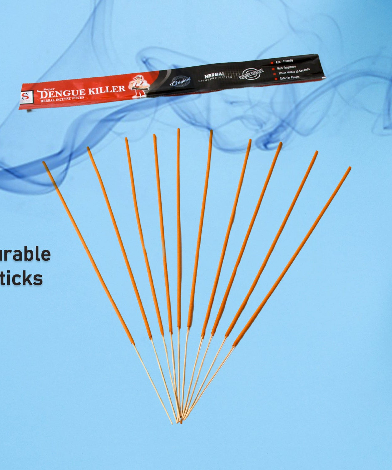 Mosquito Agarbatti Stick Herbal Mosquito Agarbatti  (1 Packet / 10 Sticks) (Incense Stick)