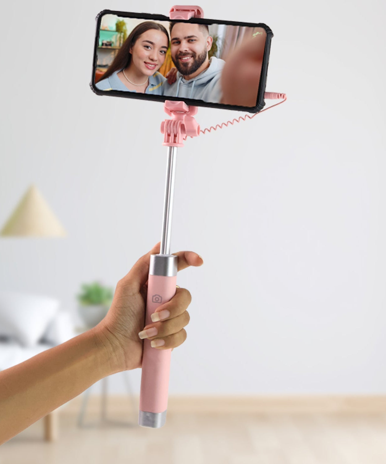 Rearview Mirror Selfie Stick
