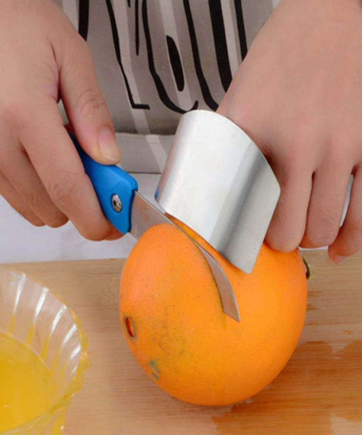 stainless steel cutting hand guard