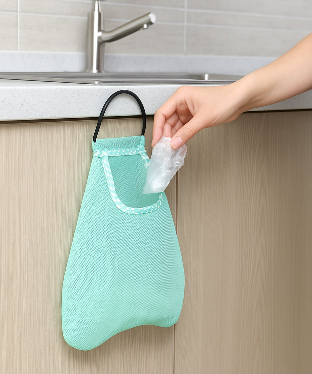 Multipurpose Hanging Mesh Storage Bag (1 Pc)