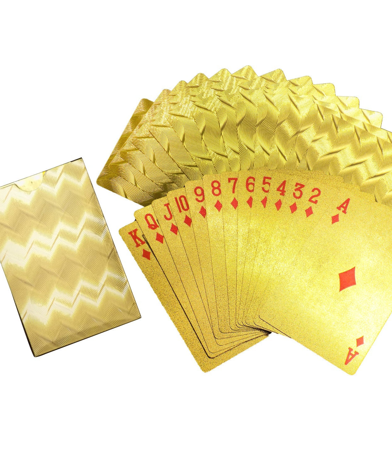 Luxury gold poker cards, premium quality and design