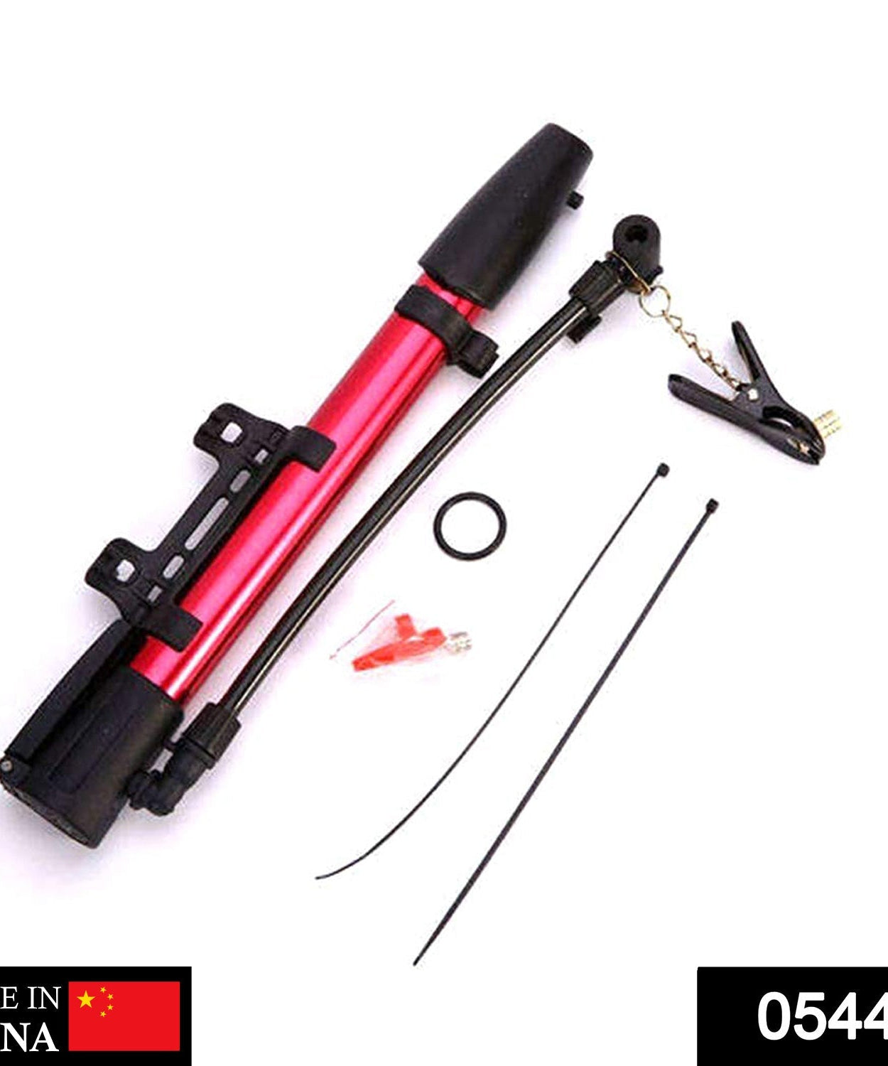 Aluminum Mini Bicycle Air Pump (Multicolor)