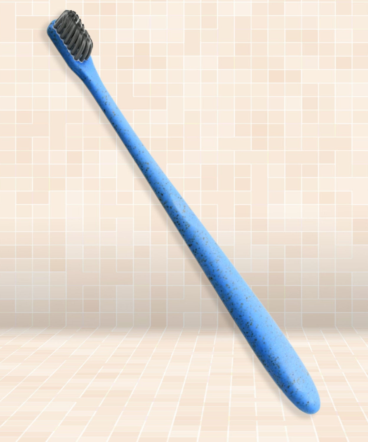 Wheat Straw Soft-Bristle Toothbrush for Deep Cleaning & Dental Care (1 Pc)