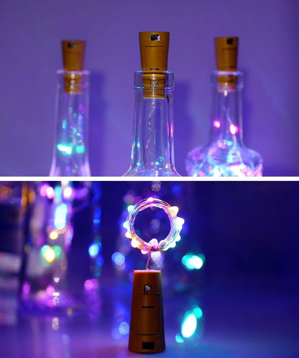  Battery Operated Wine Bottle Cork String Light