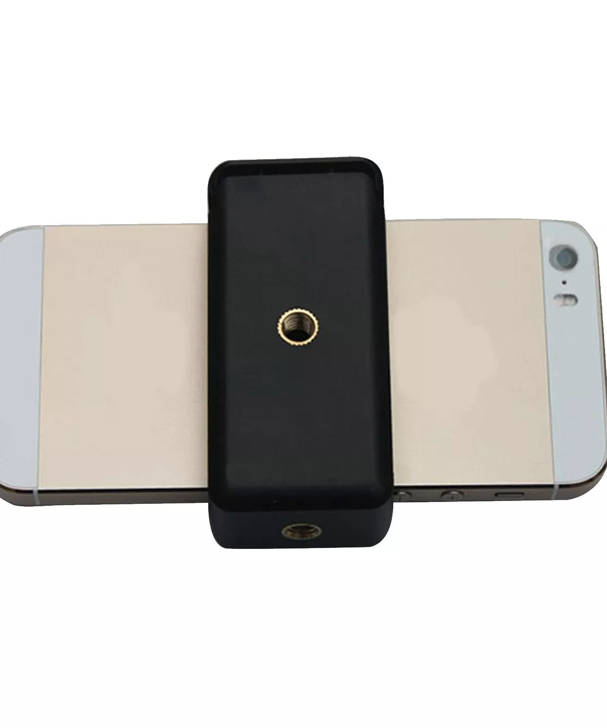 Compact air vent phone holder with secure lock mechanism for mobile phones