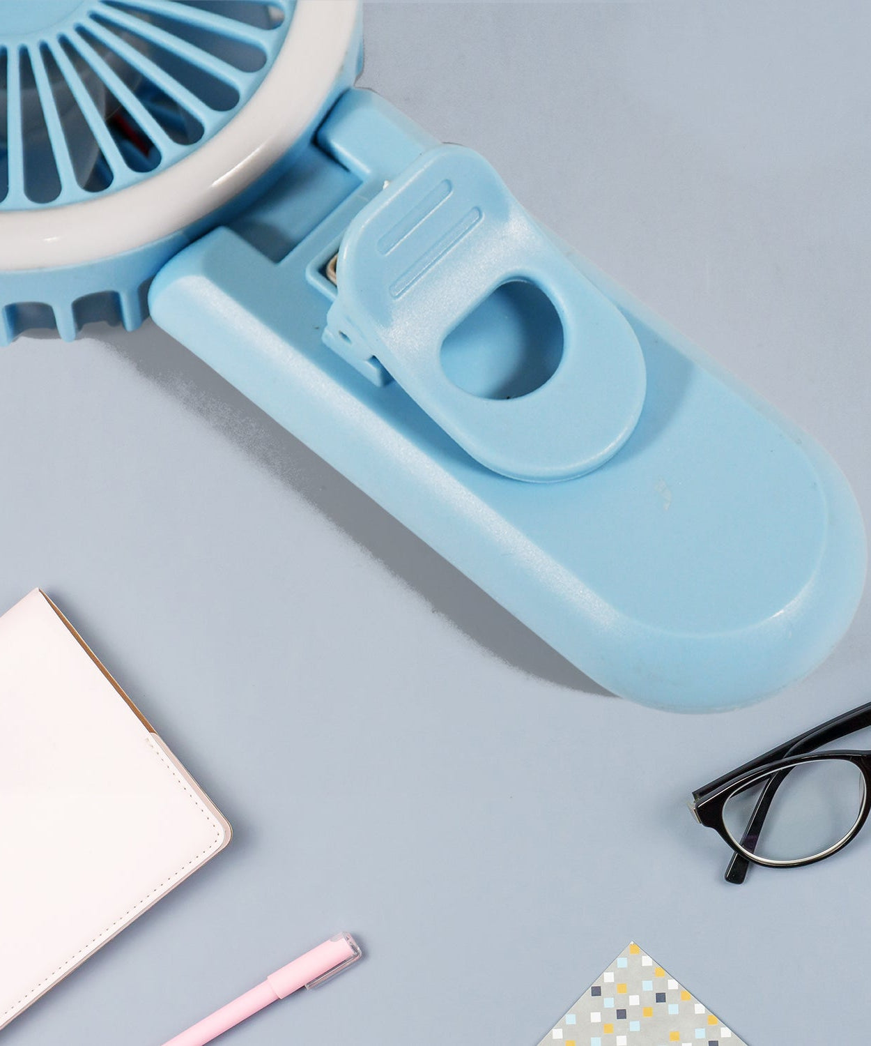 Clip Fan With Light, home, kitchen, Office Portable Fan, Rechargeable Fan