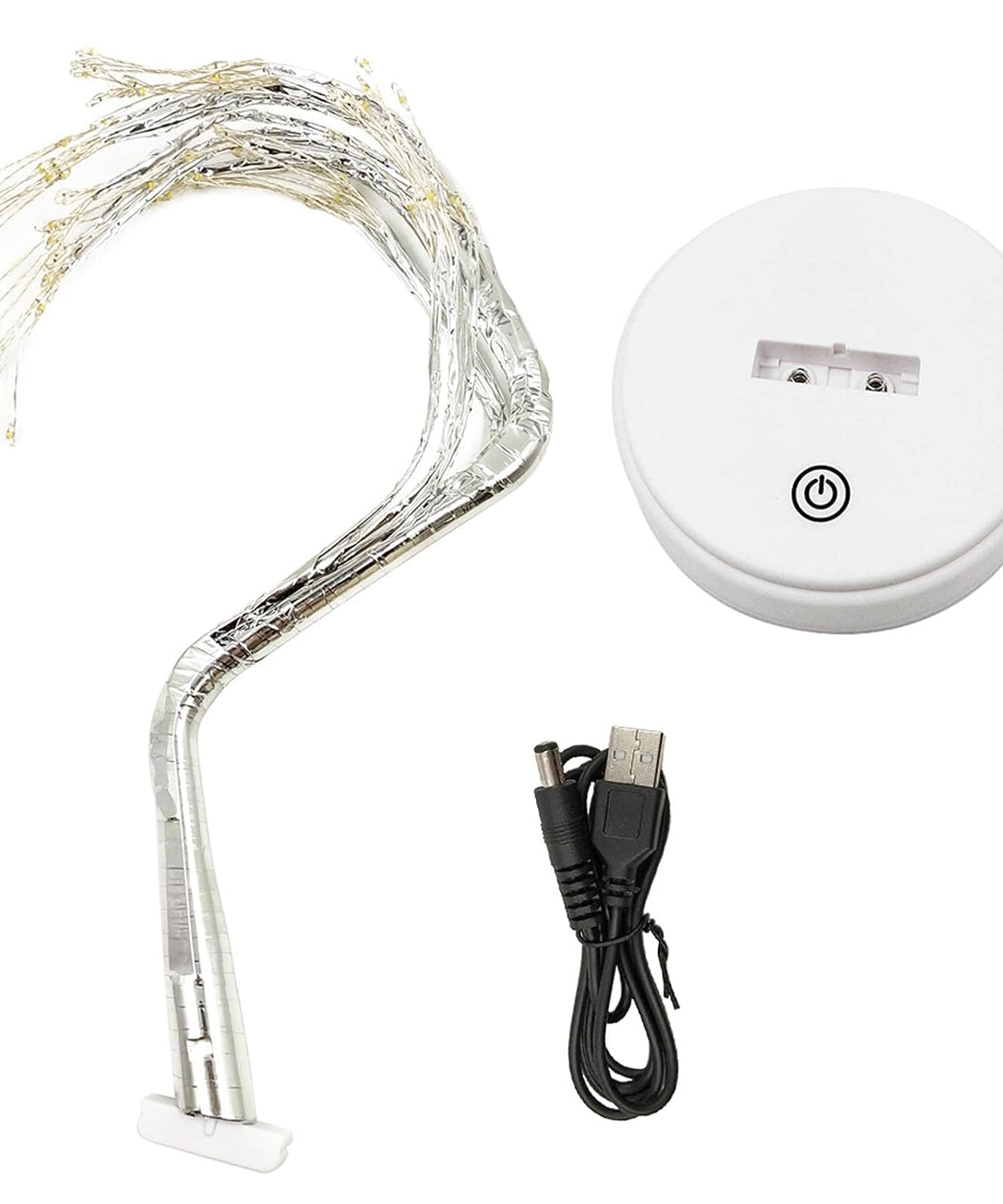 LED birch tree lamp for holiday decorations