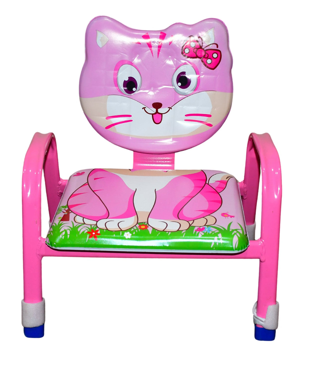Cartoon Baby Chair Strong Steel Cushion & Comfortable Baby Chair High Quality Chair (1 Pc)