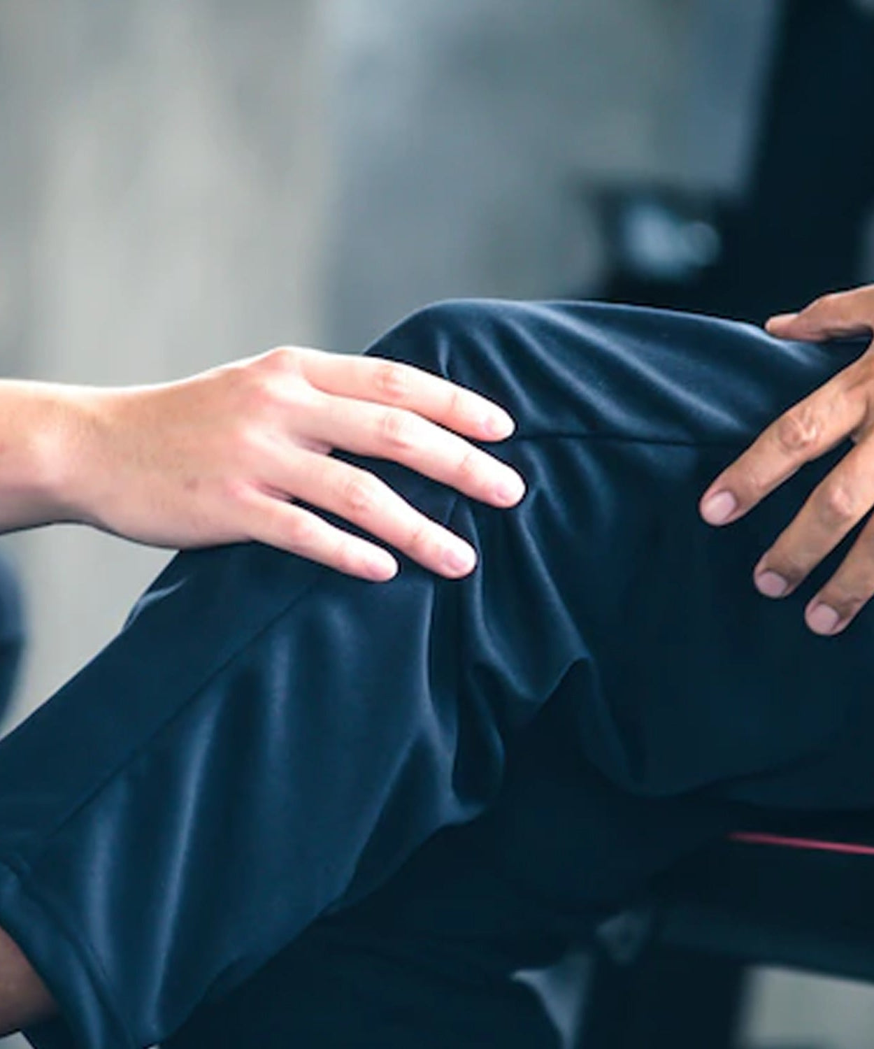 XL knee cap for knee support, flexible and adjustable