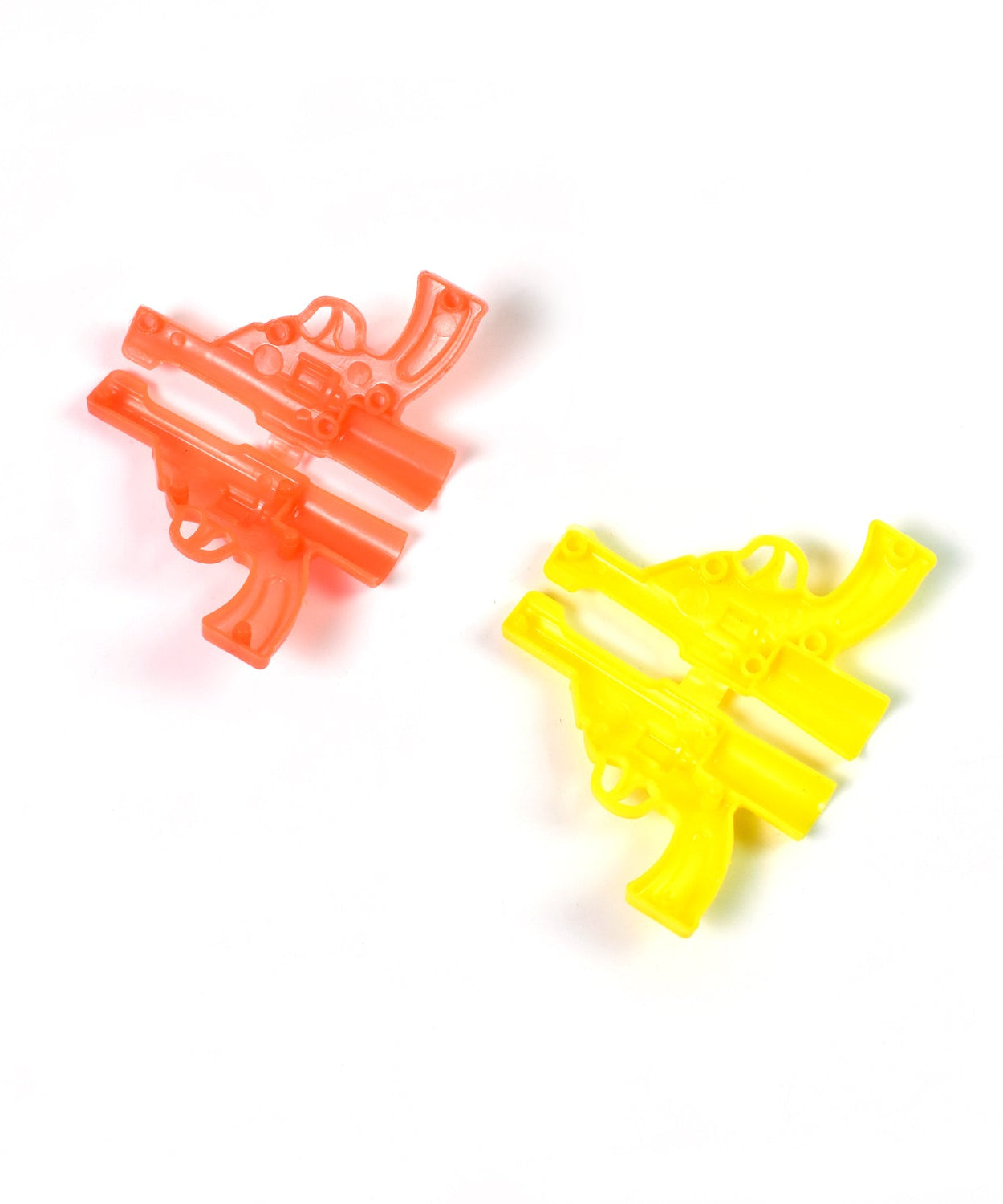 Gun Shape Pencil Top For Kids Office, Small Gun Toy (1 Pc / Mix Colour & Design)