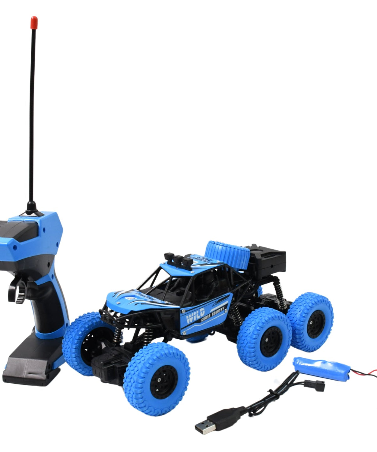 Rock Climber Car, 8 Wheels Climbing Car (1 Pc / Remote Battery Not Included)