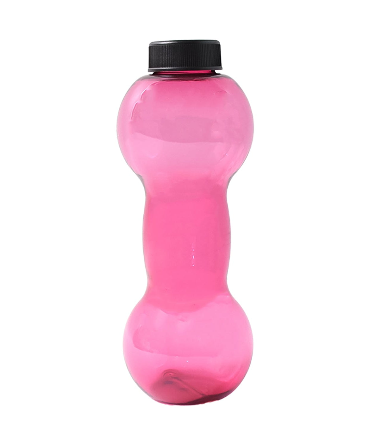 Unbreakable Plastic dumbbell Shape Water Bottle  (550 ml / 1 Pc)