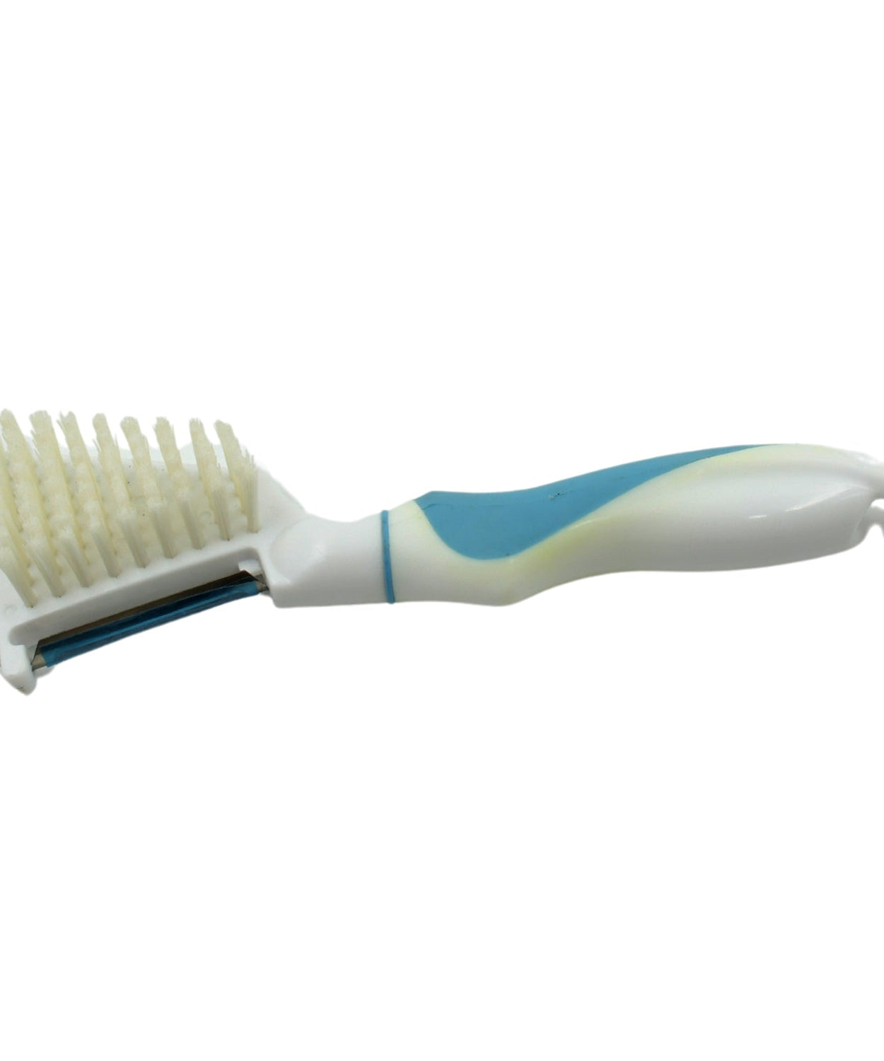 Multipurpose Peeler Brush – Stainless Steel Peeler with Cleaning Brush (1 Pc)