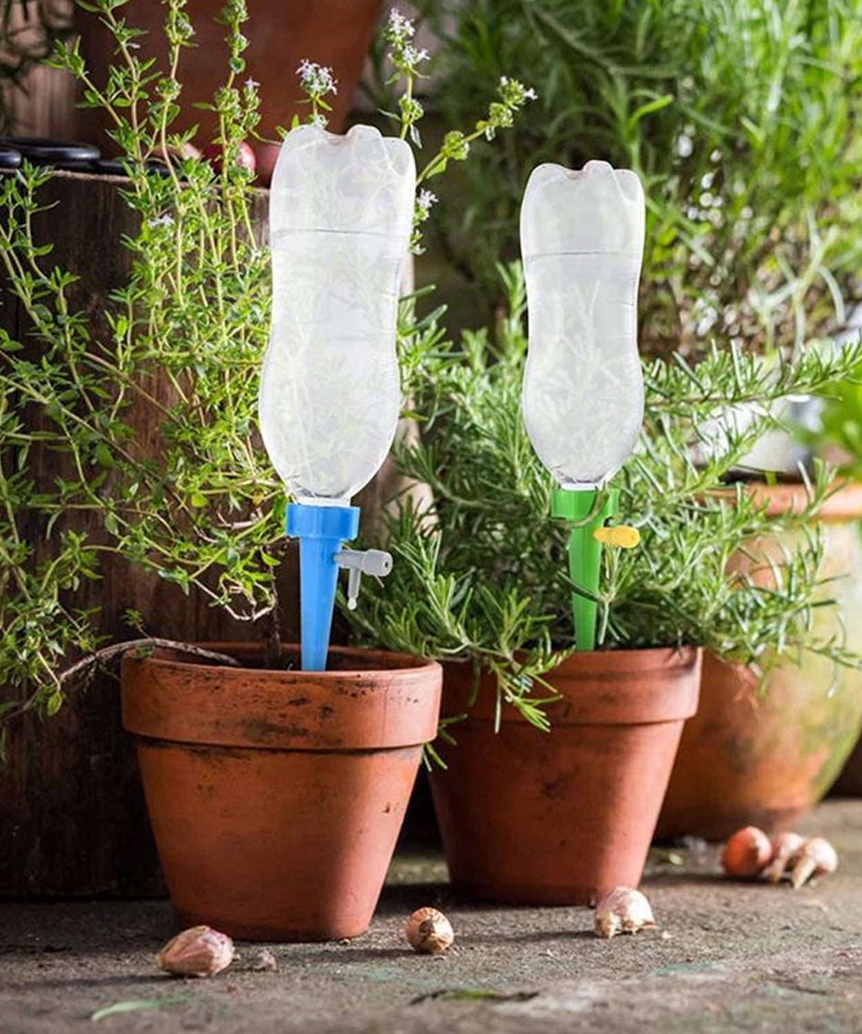 Adjustable Plant Watering Spikes with Slow Release Valve