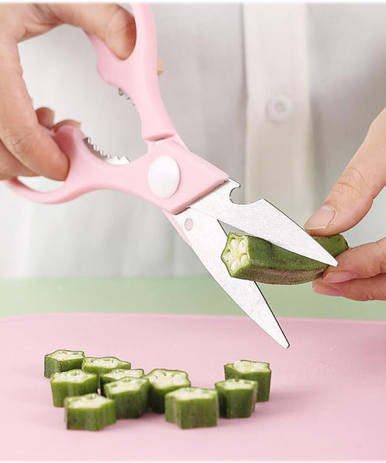 Compact cutting board set for travel, includes knife and peeler