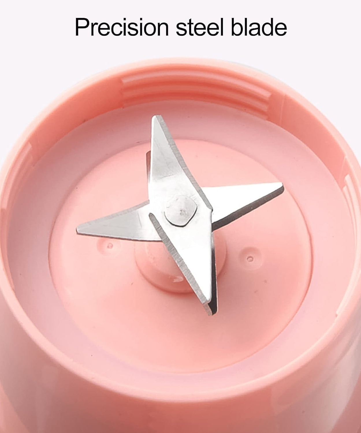 Foldable Electric Juicer, Portable Blender Stainless Steel 6 Blades (500 ML)