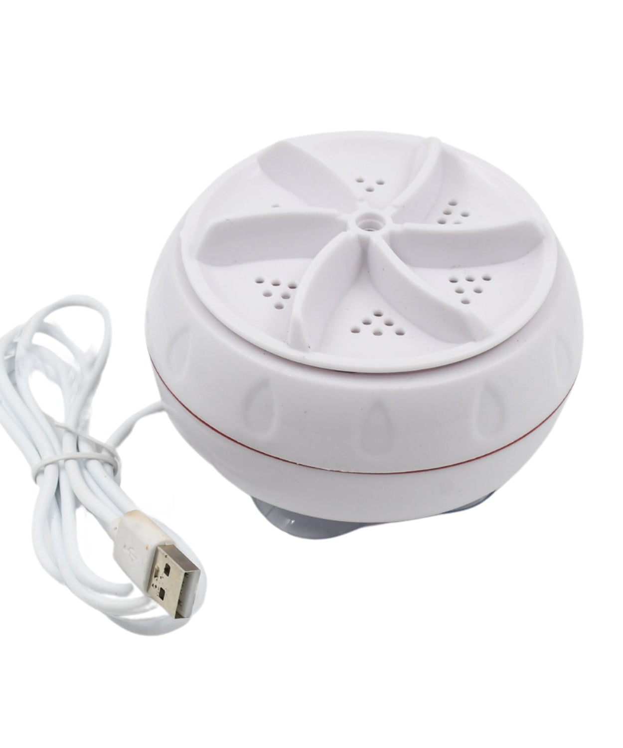 USB turbine wash used while washing cloths in all kinds of places mostly household bathrooms.