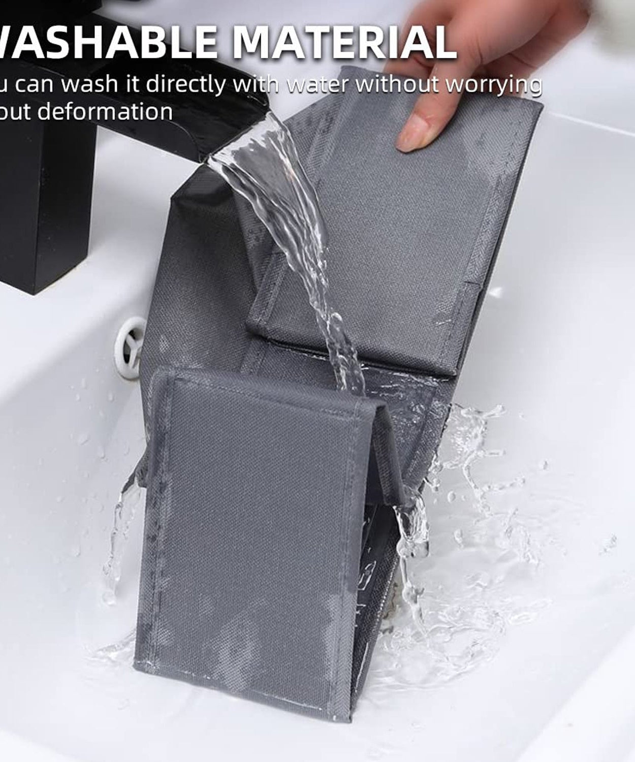 Lightweight and removable tie storage box for home.