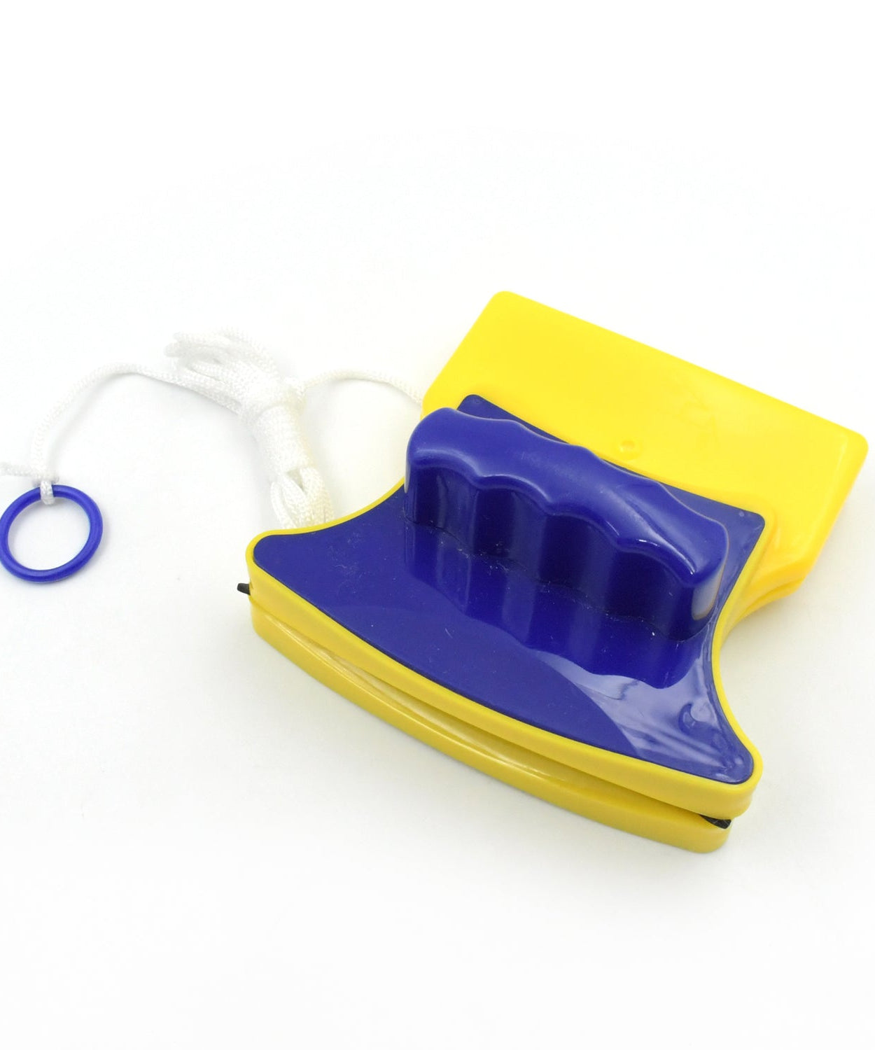 Double-sided window cleaner with replacement pads