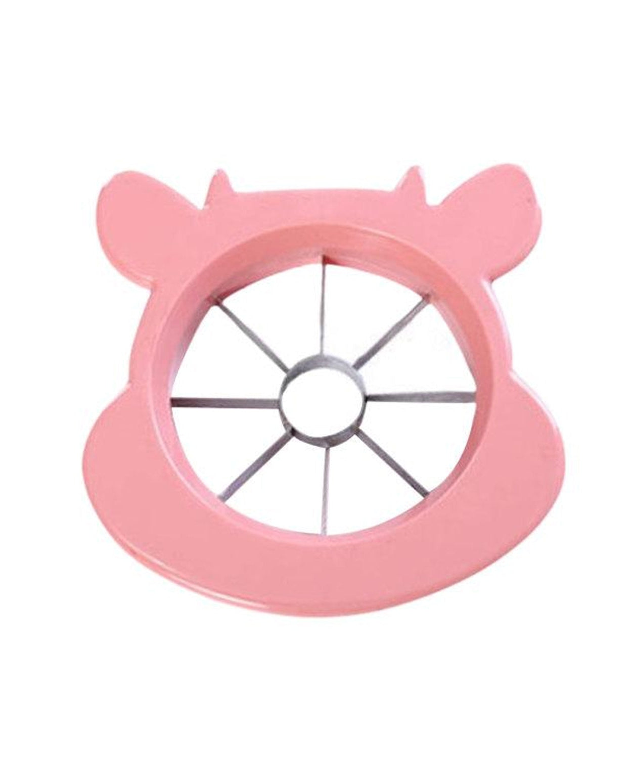 Vegetable and fruit cutter, includes apple peeler and corer with stainless steel blades.