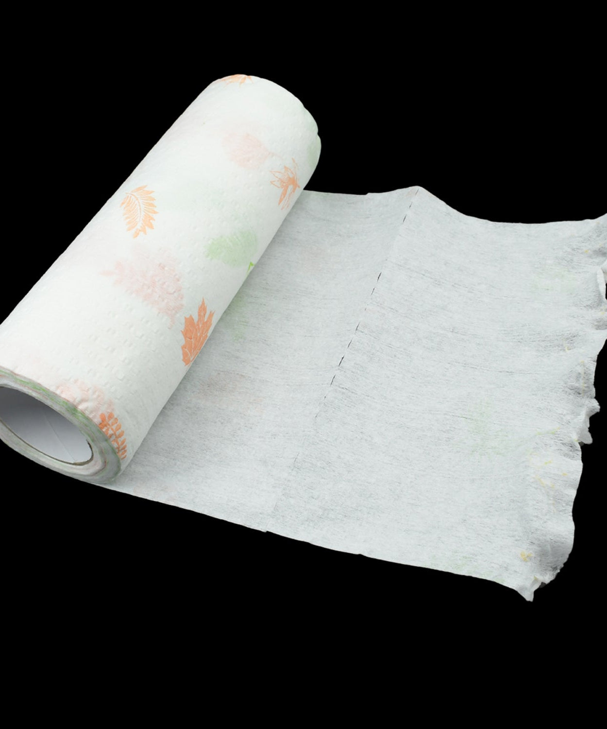 Non Woven Reusable and Washable Kitchen Printed Tissue Roll Non-stick Oil Absorbing Paper Roll Kitchen Special Paper Towel Wipe Paper Dish Cloth Cleaning Cloth 40 sheets / Pulls