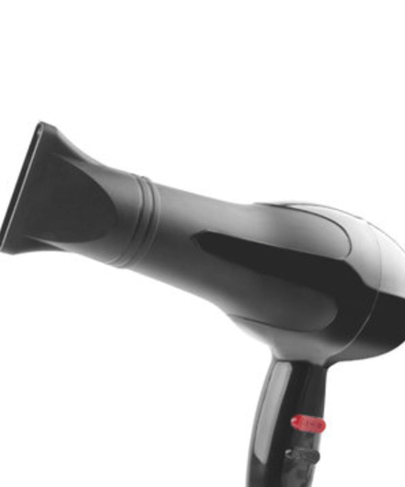 Professional hair dryer with multiple settings