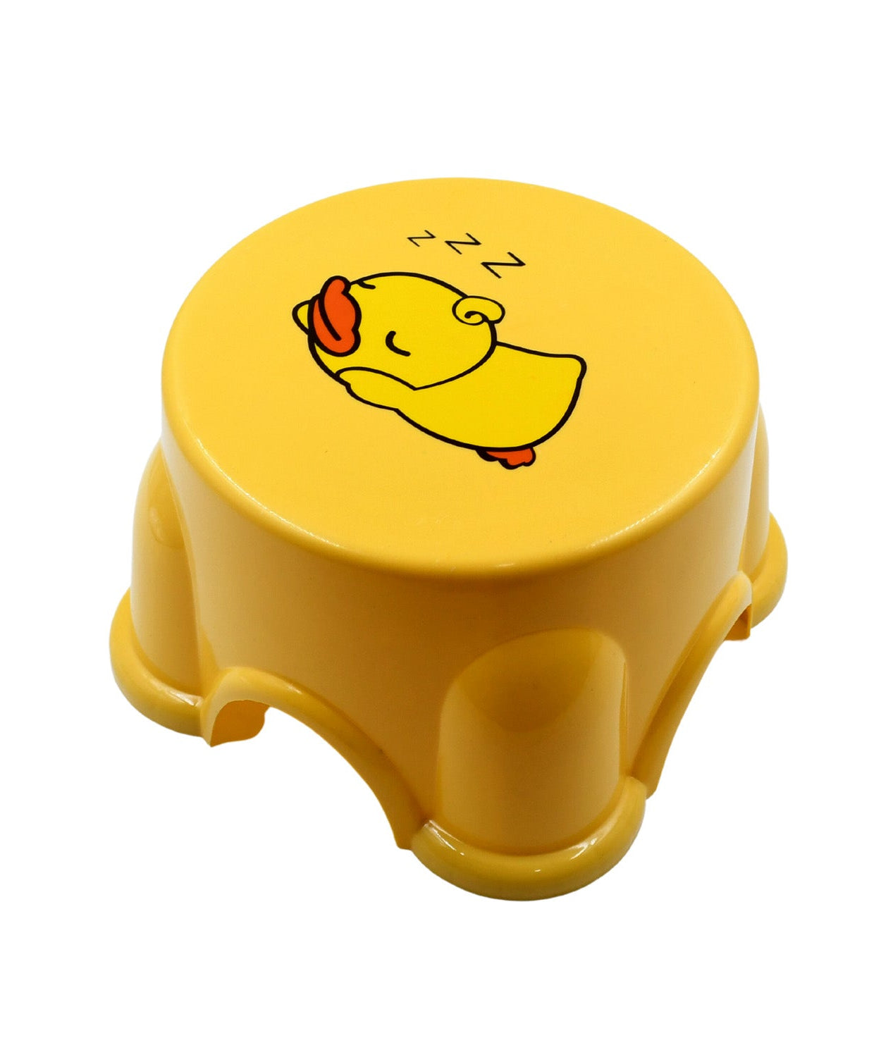 Plastic stool for indoor and outdoor use, features anti-slip design, suitable for bathroom and kitchen.