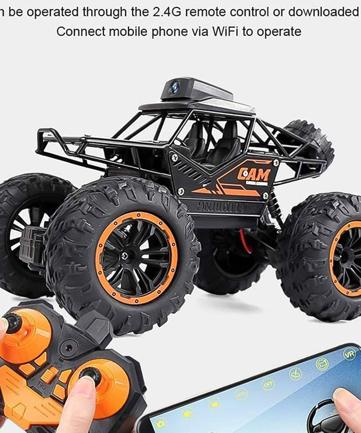 Remote Control Off-Road Truck with HD Camera