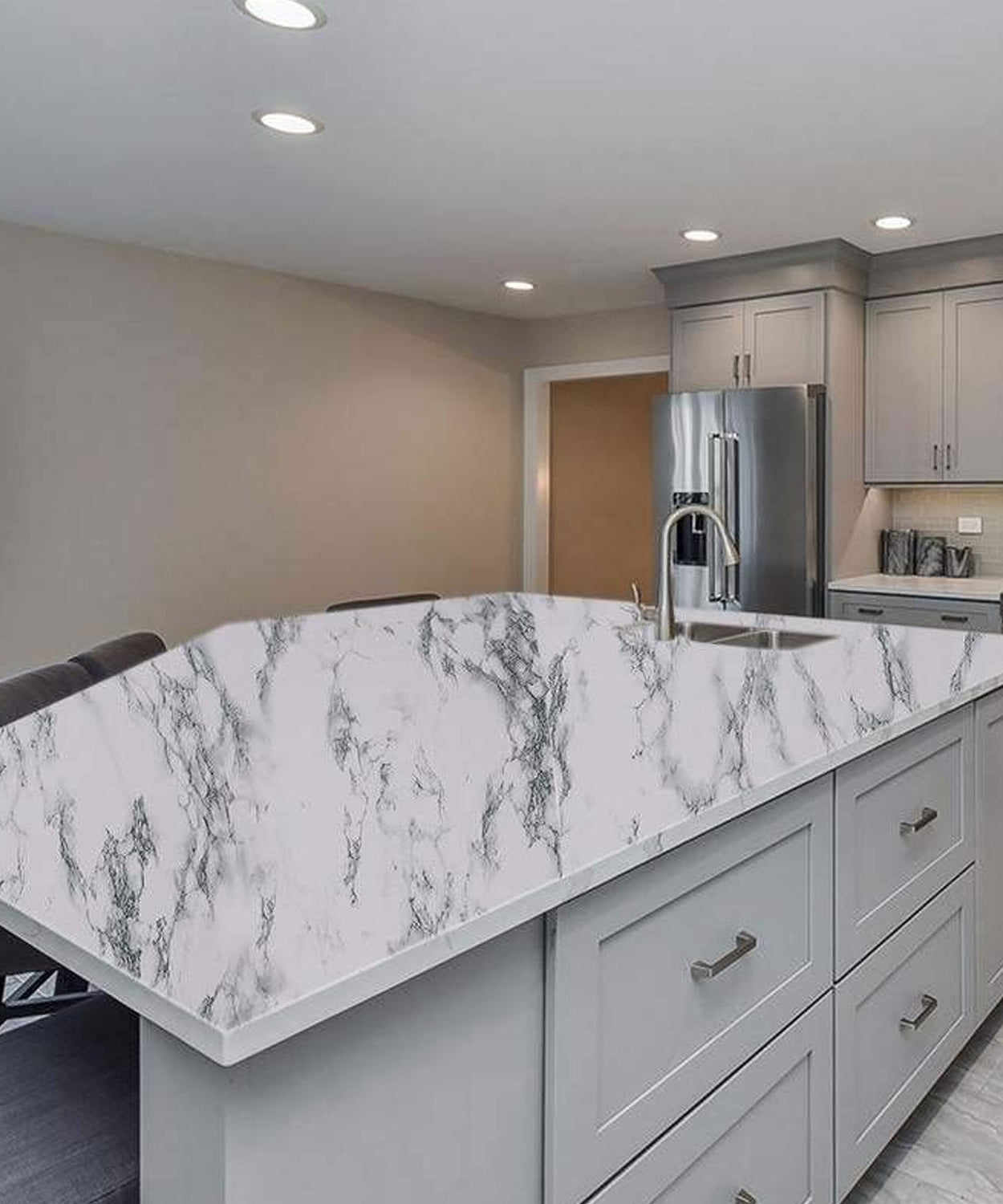 Adhesive Kitchen Wallpaper (2m x 60 Cm)