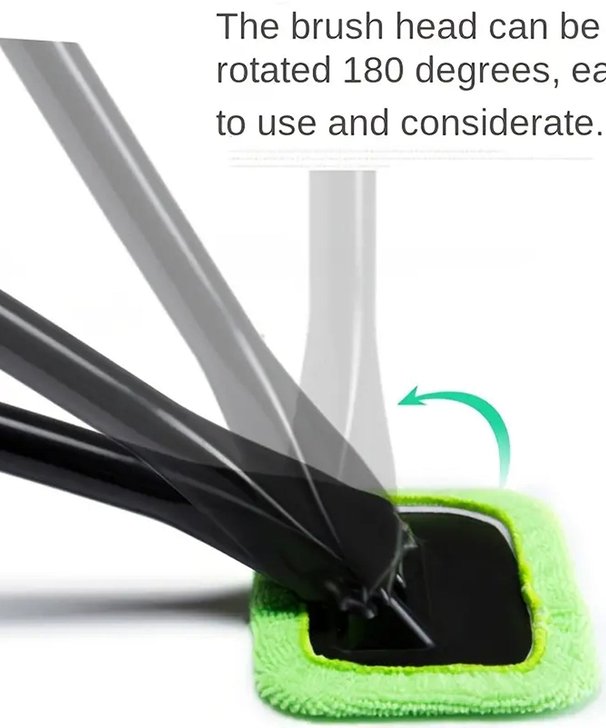 Windshield Clean Car Glass Cleaner Wiper With Microfiber Cloth (1 Pc / 38 Cm Long)