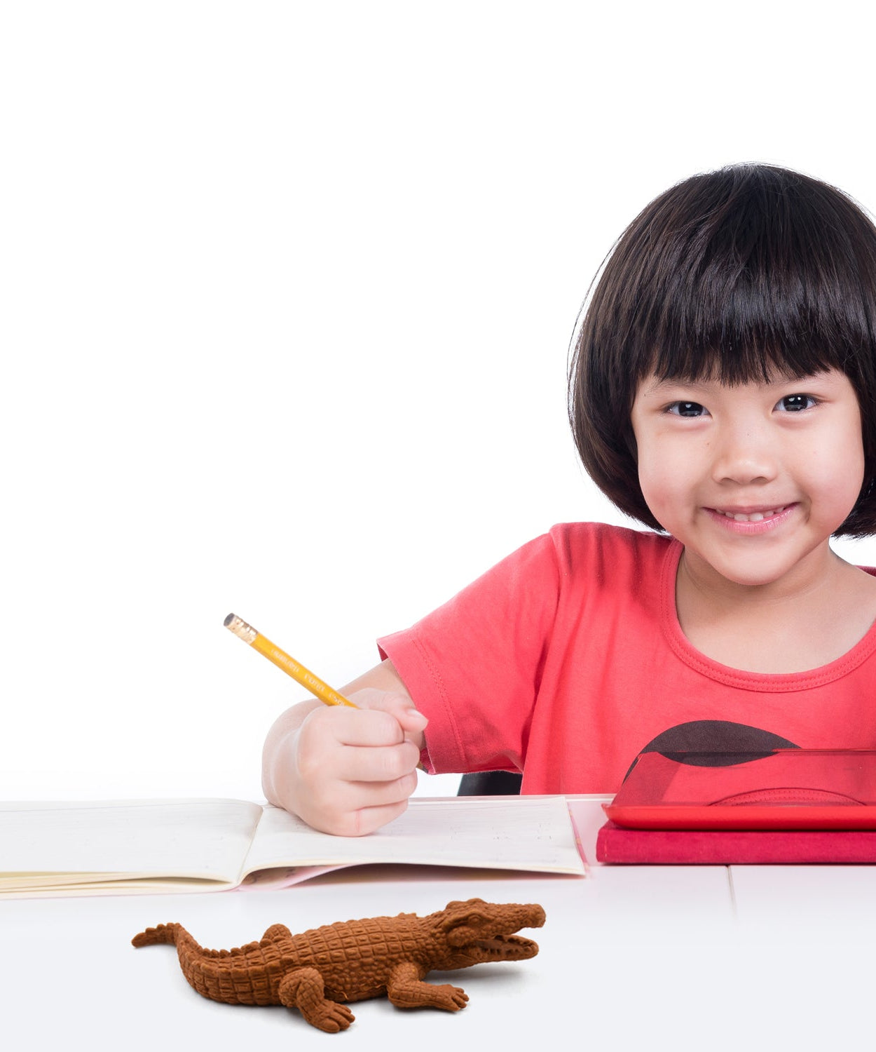 Fun crocodile-shaped erasers for classroom rewards and prizes