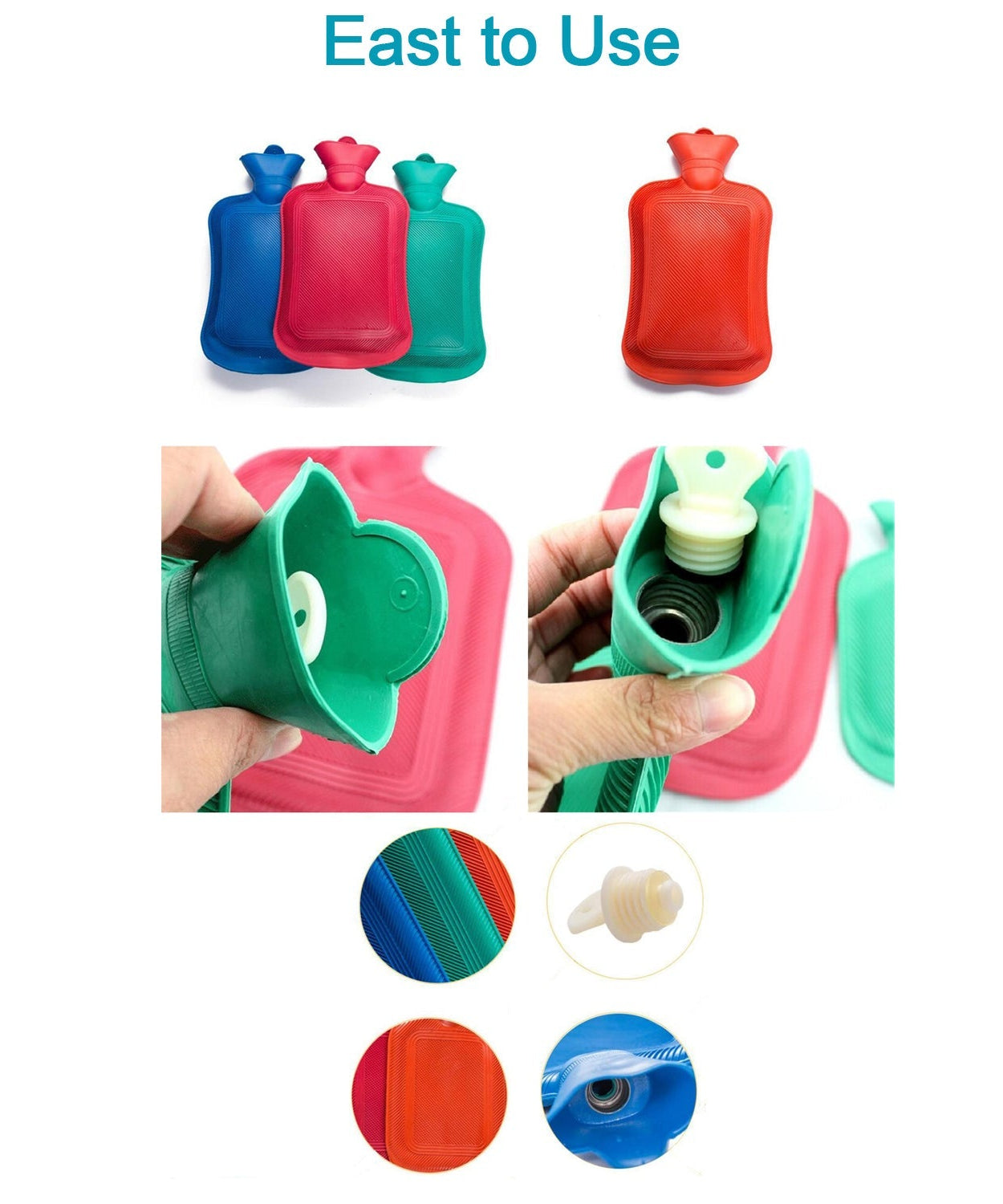 Heating pad bag for pain relief, small and effective.