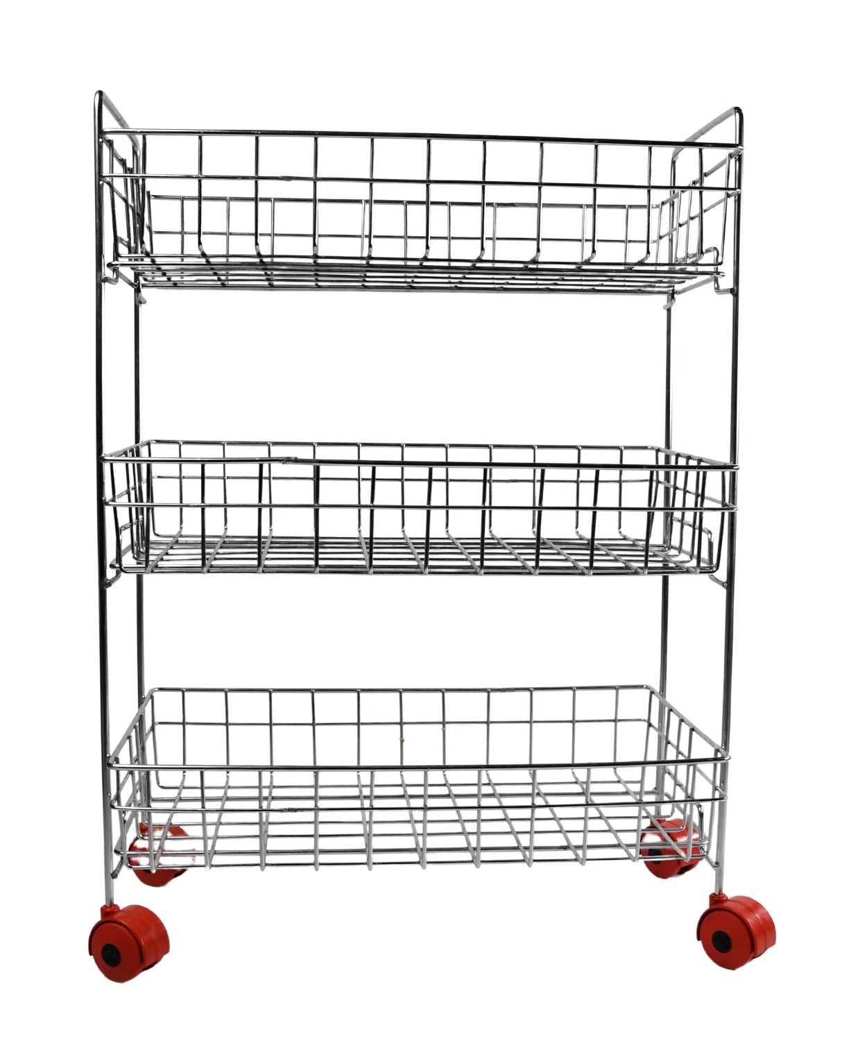 Kitchen trolley with three tiers