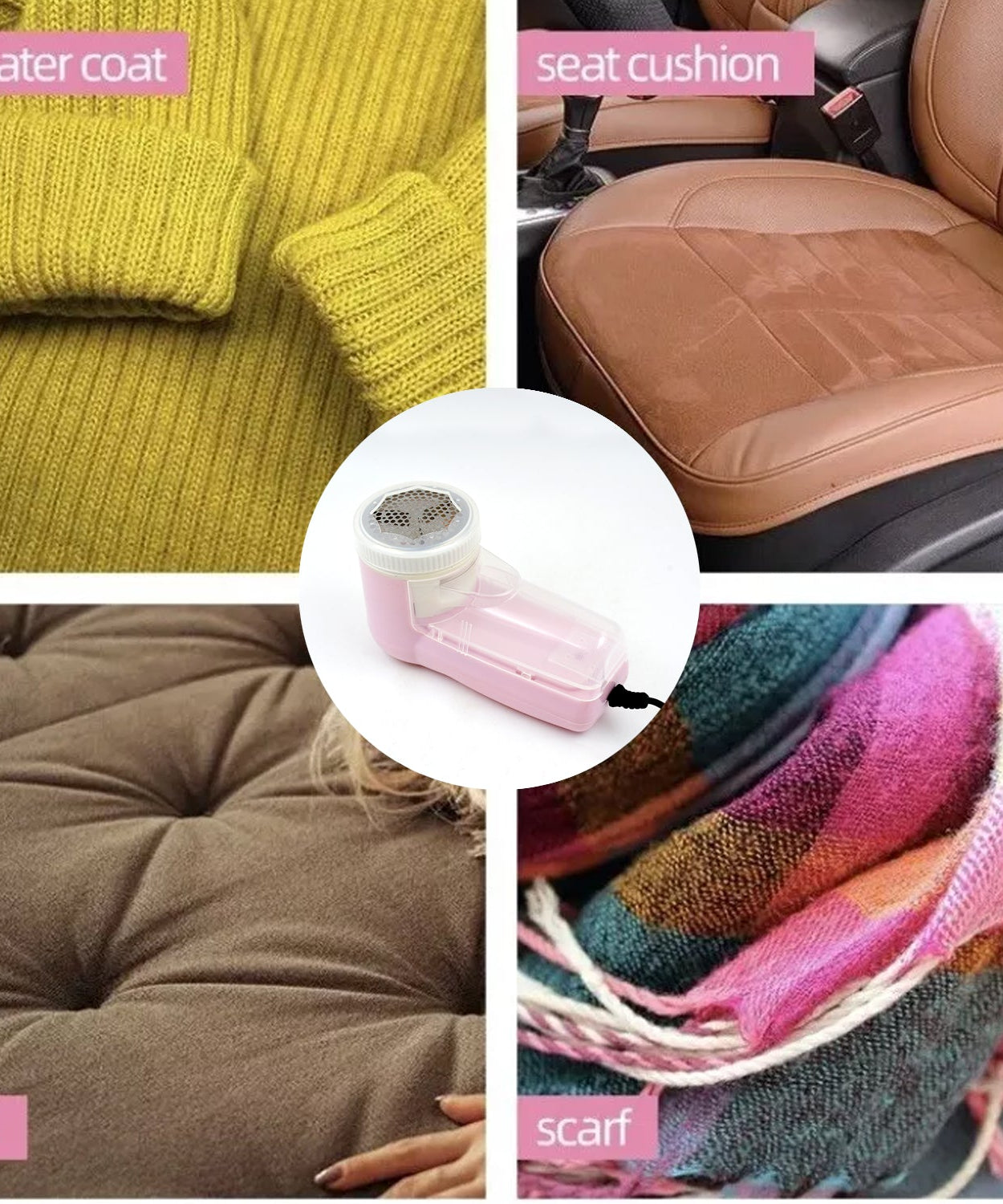 Creative Mind Lint Remover For All Woolens Sweaters, Blankets, Jackets (1 Pc / With Cleaning Brush)