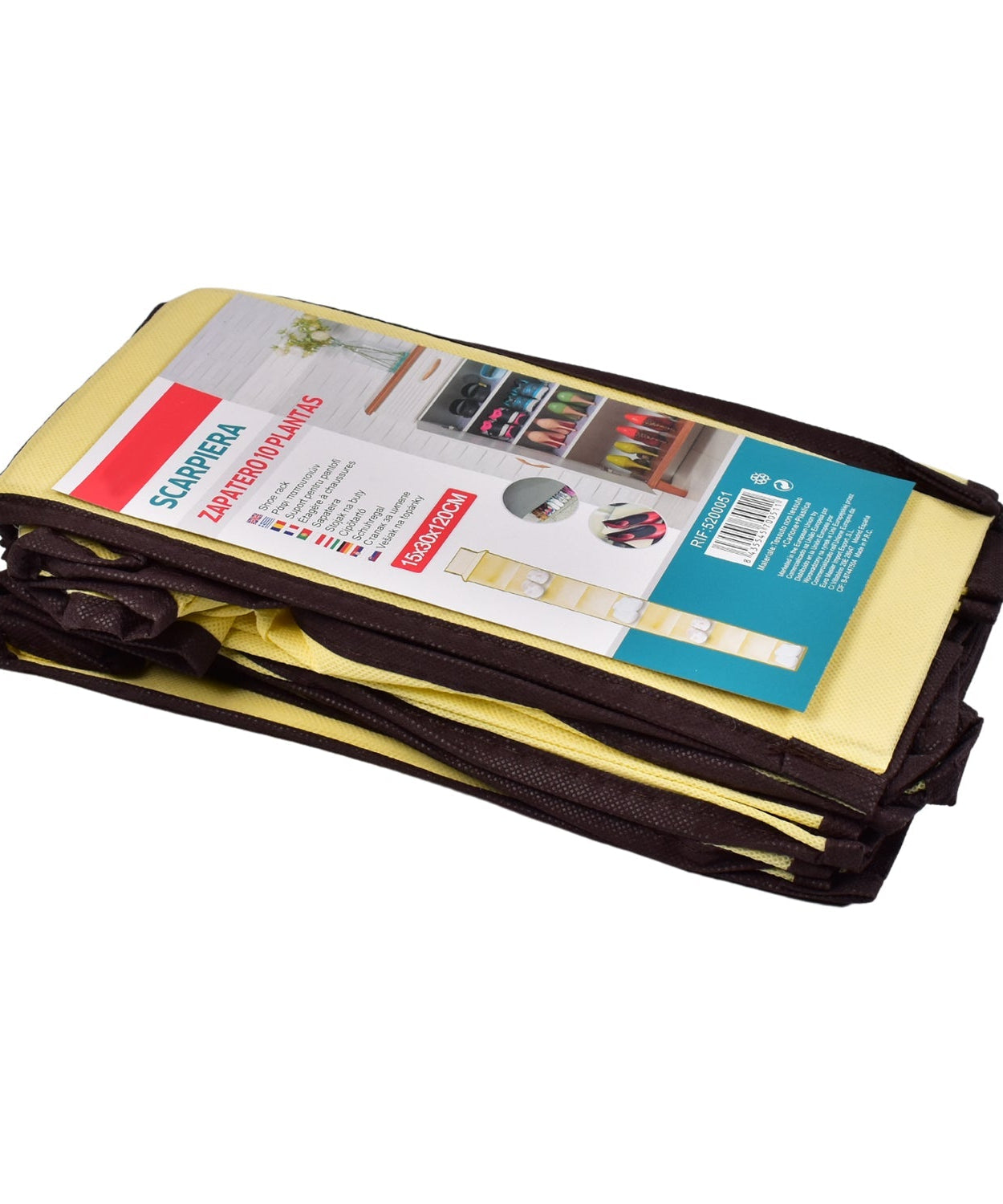 Versatile 10-tier storage solution for home use.