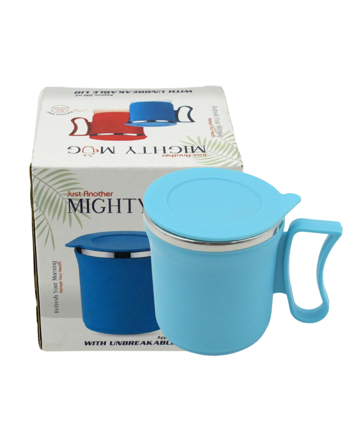 Stainless steel mug with insulated design