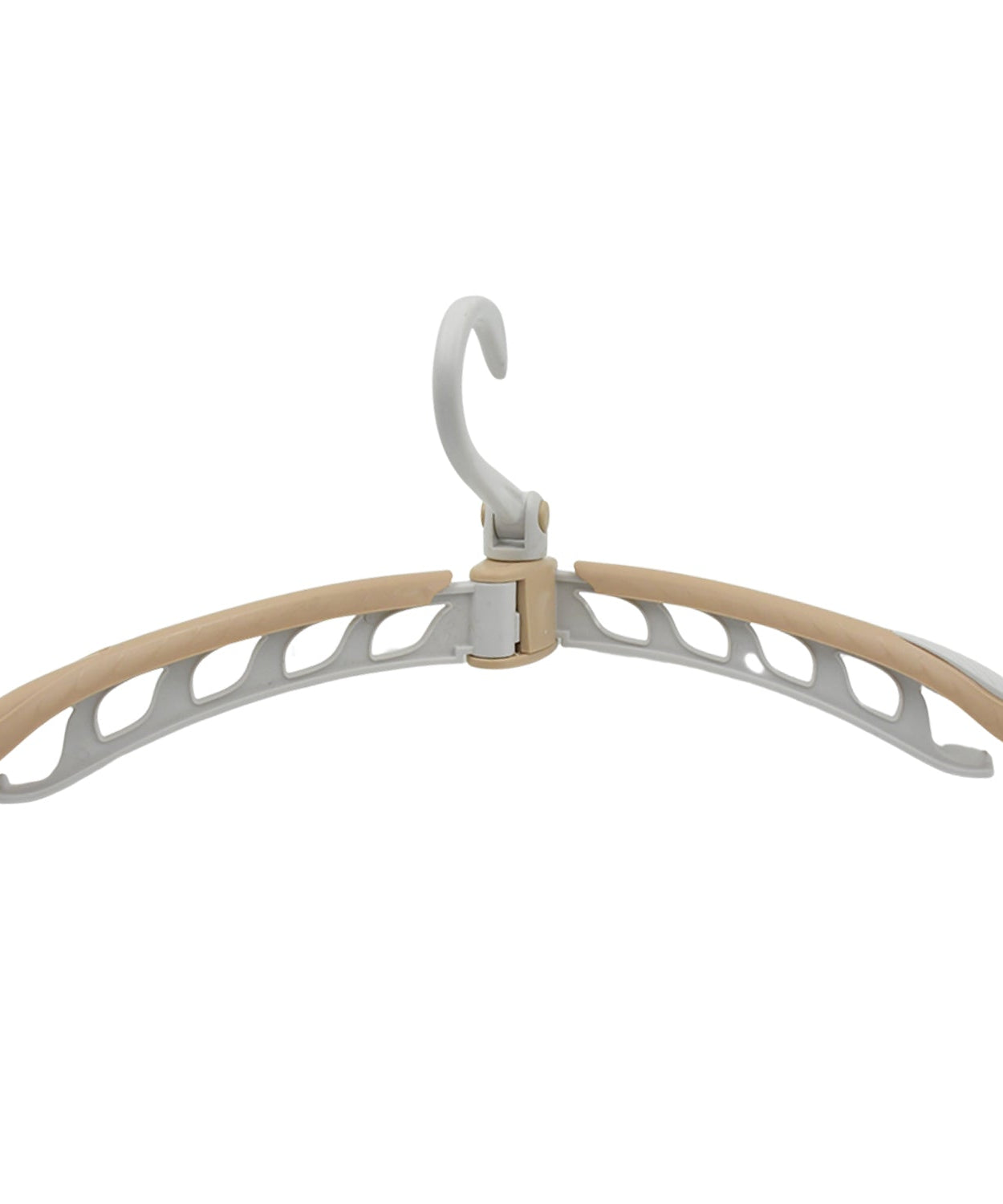 Compact 360° rotating clothes hanger, portable