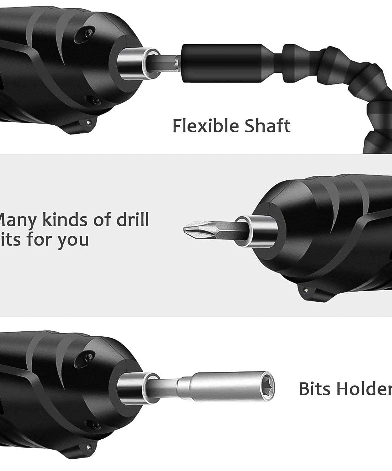 Small Screwdriver with LED Light, Screwdrivers Bit Set (48 Pcs Set)